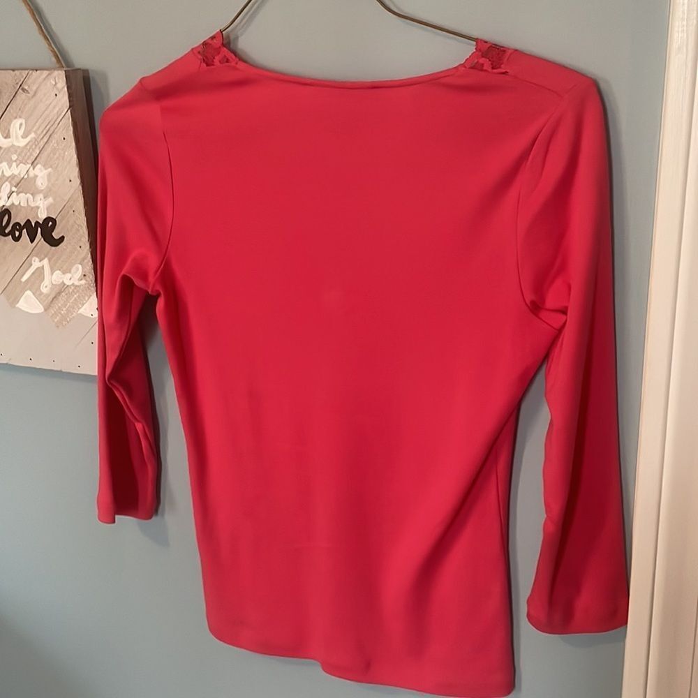 Bundle (3) New York Signature Petite Lace V-Neck Tops - PP-Good Condition - Picture 6 of 11